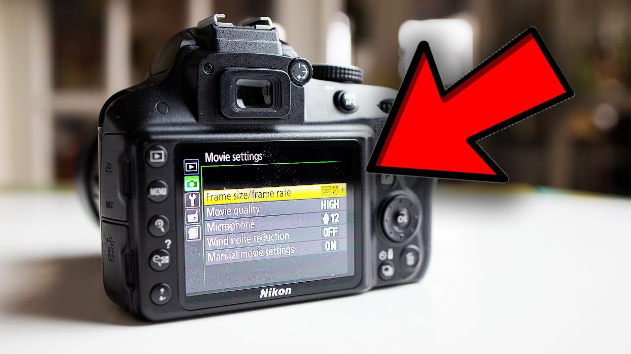 charme Jeg bærer tøj Indvandring Nikon D3300 Best Video Settings in 2020 // Nikon Movie Settings Tutorial -  YouTube