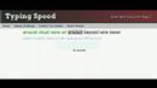 Bebo Typing Test Cheat.  200wpm recorded.