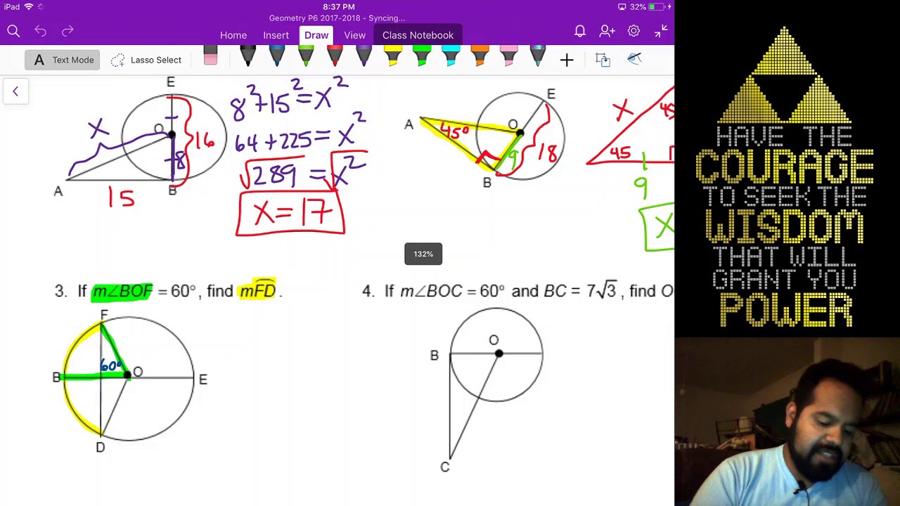 Unit 10 Test Review Worked Out Solutions