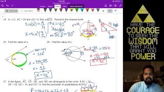 Unit 10 Test Review Worked Out Solutions