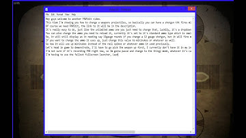 FNVEdit Tips and Tricks: Projectiles