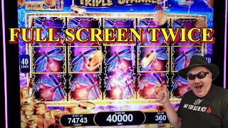 MAJESTIC MOON TRIPLE SPARKLE FULL SCREEN TWICE
