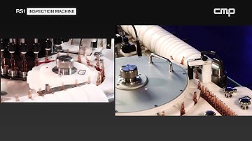 Automatic  inspection machine RS1 CMP Italy (ampoules,vials inspection)