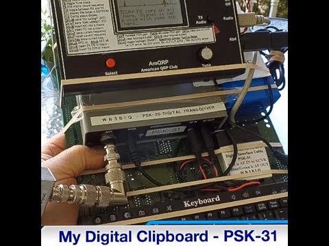 Digital Clipboard Station for PSK-31