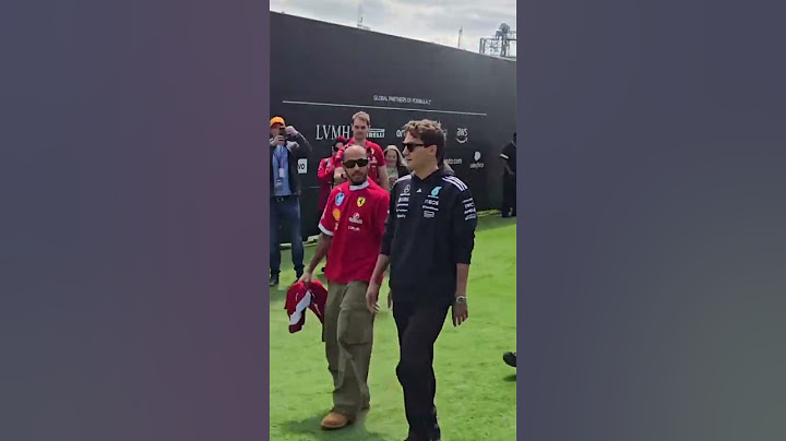 Lewis Hamilton and George Russell arriving together at Canada 2025 #f1 #formula1 #youtube #shorts