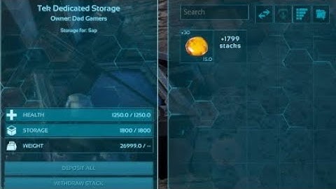 Ark Official PvP | Genesis | How to farm 1800slots of sap in 30m CAVE CORDS - 40.3 LAT , 25.5 LON