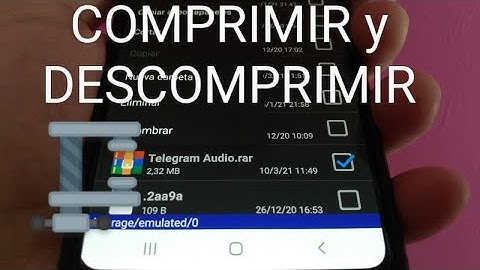 📚 COMPRIMIR y DESCOMPRIMIR CARPETAS en ANDROID 2025 FÁCIL y RÁPIDO