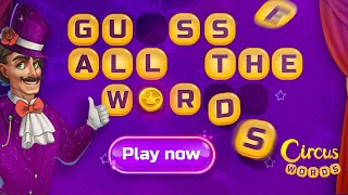 Circus Words Online GamePlay screenshot 5