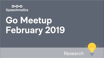 February 2019 | Go Meetup