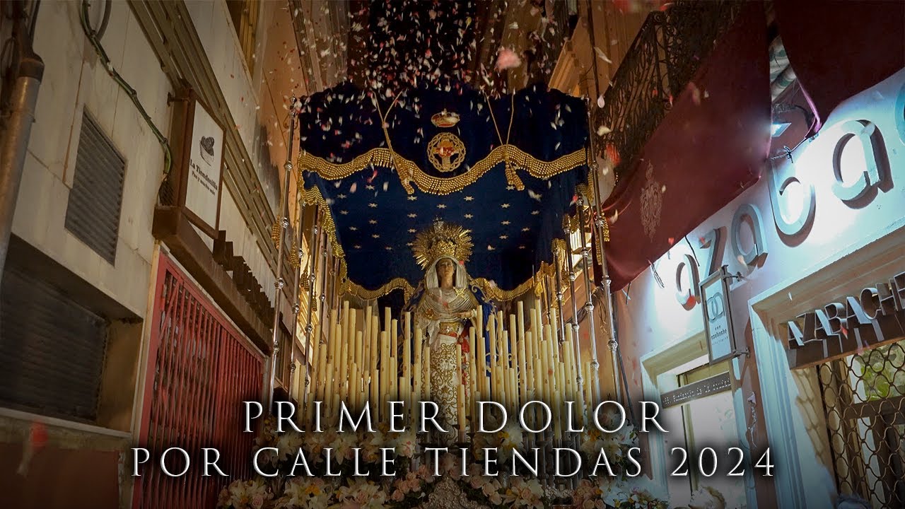[4K] PRIMER DOLOR POR CALLE TIENDAS - ALMERÍA 2024