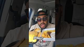 Who Has The Best Breakfast Platter?? McDonald's Vs Hardee's / Carl's Jr #shorts