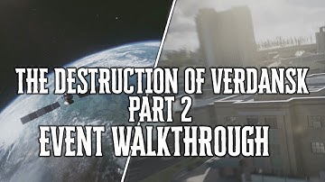 The DESTRUCTION of VERDANSK PART 2 - NUKE EVENT & Cutscene  WARZONE 84 (No Commentary)