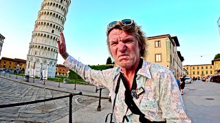 The World Famous Leaning Tower of Pisa. Pisa Italy. #history #camping #italy