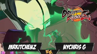 MrKitchenZ(Base Vegeta/Broly/Android 21) Fights NYChris G(Android 17/Super Baby 2/Frieza)[DBFZ PS5]