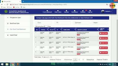 Membuat Soal Ujian CBT ( Computer Based Test ) di E-Learning