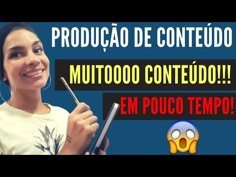 Criação de Conteúdo