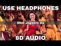 Dhol jageero da 8d audio  master saleem  3d audio  8d song  3d song
