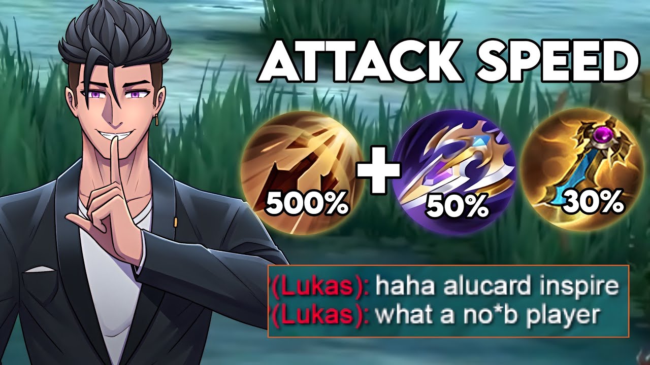 WHEN GLOBAL ALUCARD ABUSE THIS NEW ATTACK SPEED IN SOLO RISING LEAGUE!!