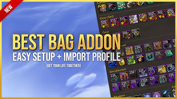 Best Bag AddOn (Easy Setup + Import Profile) - World of Warcraft: The War Within