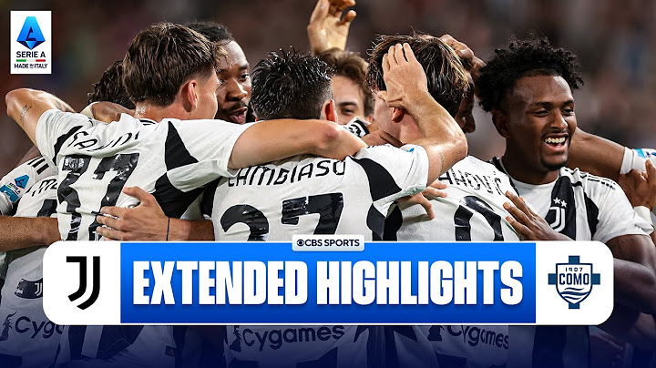 Juventus vs. Como: Extended Highlights | Serie A | CBS Sports Golazo