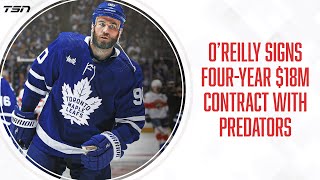 Former Toronto Maple Leaf Ryan O’Reilly signs with the Nashville Predators Information