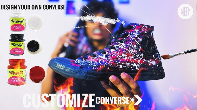 Supreme LV Custom Converse Shoes Red Low - Bandana Fever