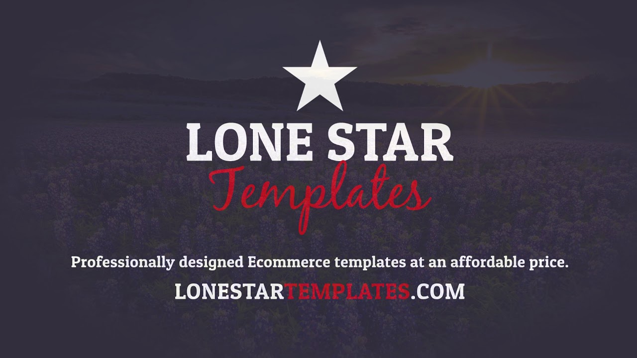Lone Star Templates - Bluebonnets - YouTube