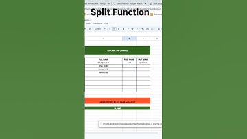 Separate First Name and Surname In MS Excel | How to Separate Names in Excel | MS Excel Made Easy