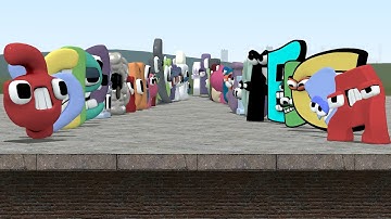 ALL ALPHABET LORE A-Z VS ALL BABY ALPHABET LORE A-Z In Garry