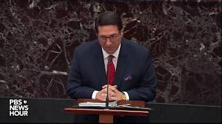 WATCH: Trump attorney: constitution allows presidents to block witnesses | Trump impeachment trial