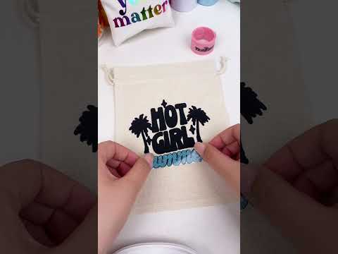 Glitter Puff HTV