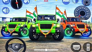 King 👑👑👑 Thar Gameplay Modified Mahindra Thar Green 💚💚💚 Thar Gameplay indian gadi wala game god dj 