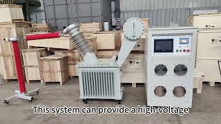 10KVA AC Hipot Tester Display Video