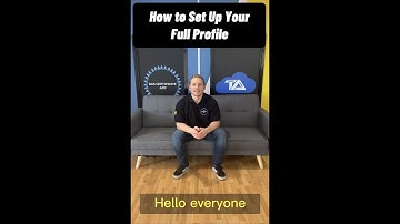 How To Set Up your Full Profile