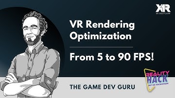 VR Rendering Optimization - from 5 to 90 FPS! - Occlusion Culling - Unity Tutorial