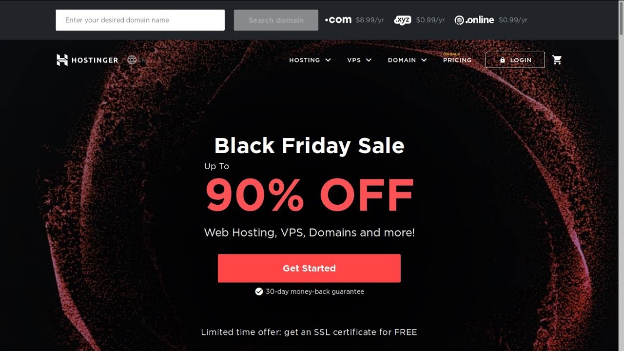 HOSTINGER PROMO CODE NOVEMBER 2019 🔥 0.80 BLACK FRIDAY SALE 🔥 YouTube