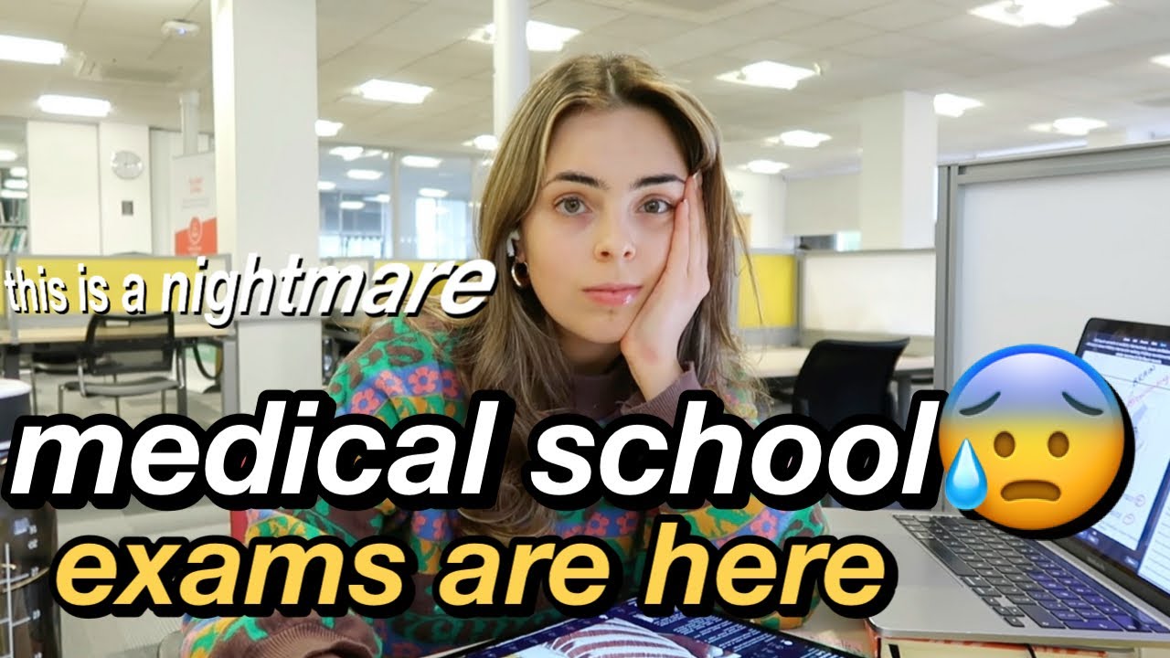 THE WEEKEND BEFORE MY MEDICAL SCHOOL EXAMS my first in person med