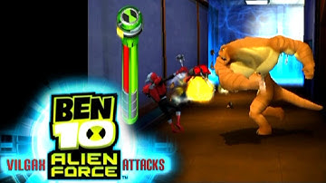 Ben 10 Alien Force: Vilgax Attacks ... (PS2) Gameplay