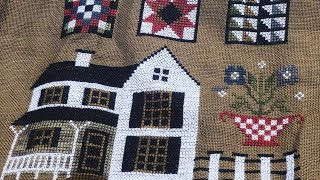 FlossTube 73: I cant believe I finished stitching these pieces & learn where Ive been hiding.
