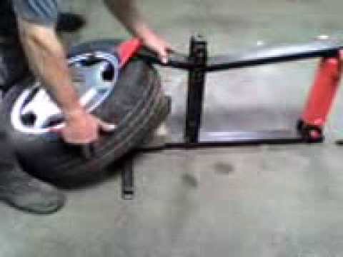 comment fabriquer une decolleuse a pneu