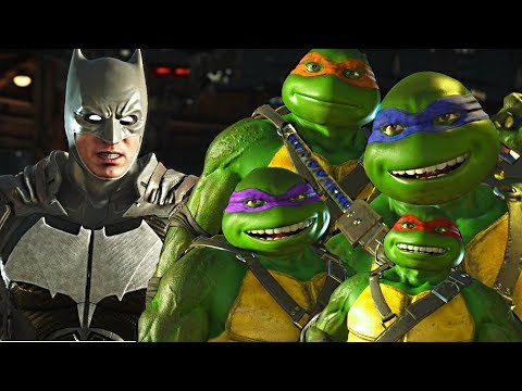 injustice-2---ninja-turtles-vs-batman-all-intro-dialogue