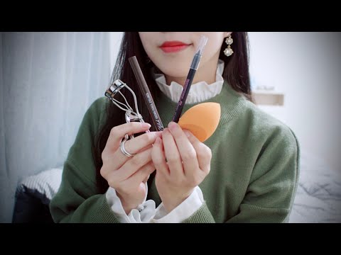 ASMR | 화장 해드릴게요 | 뷰티 메이크업 샵 | Camera touching | Makeup Sound