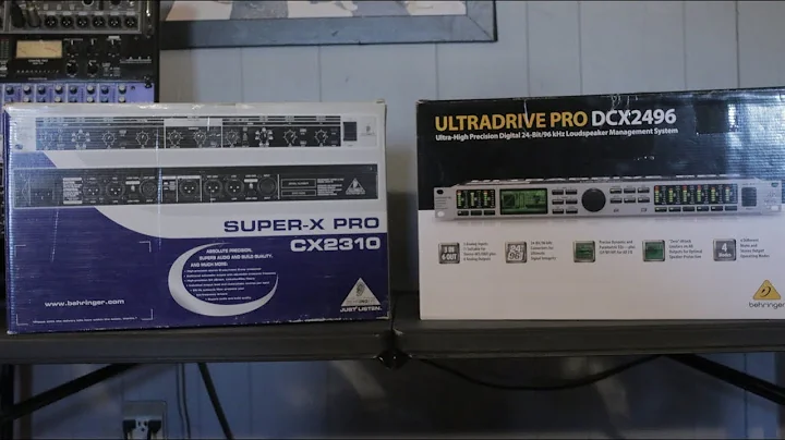 Behringer CX2310 Was it a good buy and Today we Welcome the Behringer DCX2496 to the Line Up