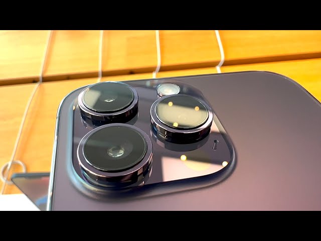 iPhone 14 Pro/Pro Max ALL Colors comparison in Apple Store