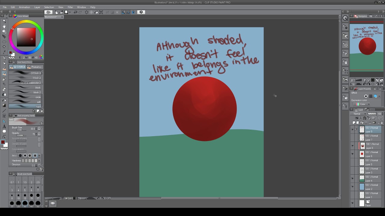 How to Shade and Color in Clip Studio Paint - YouTube