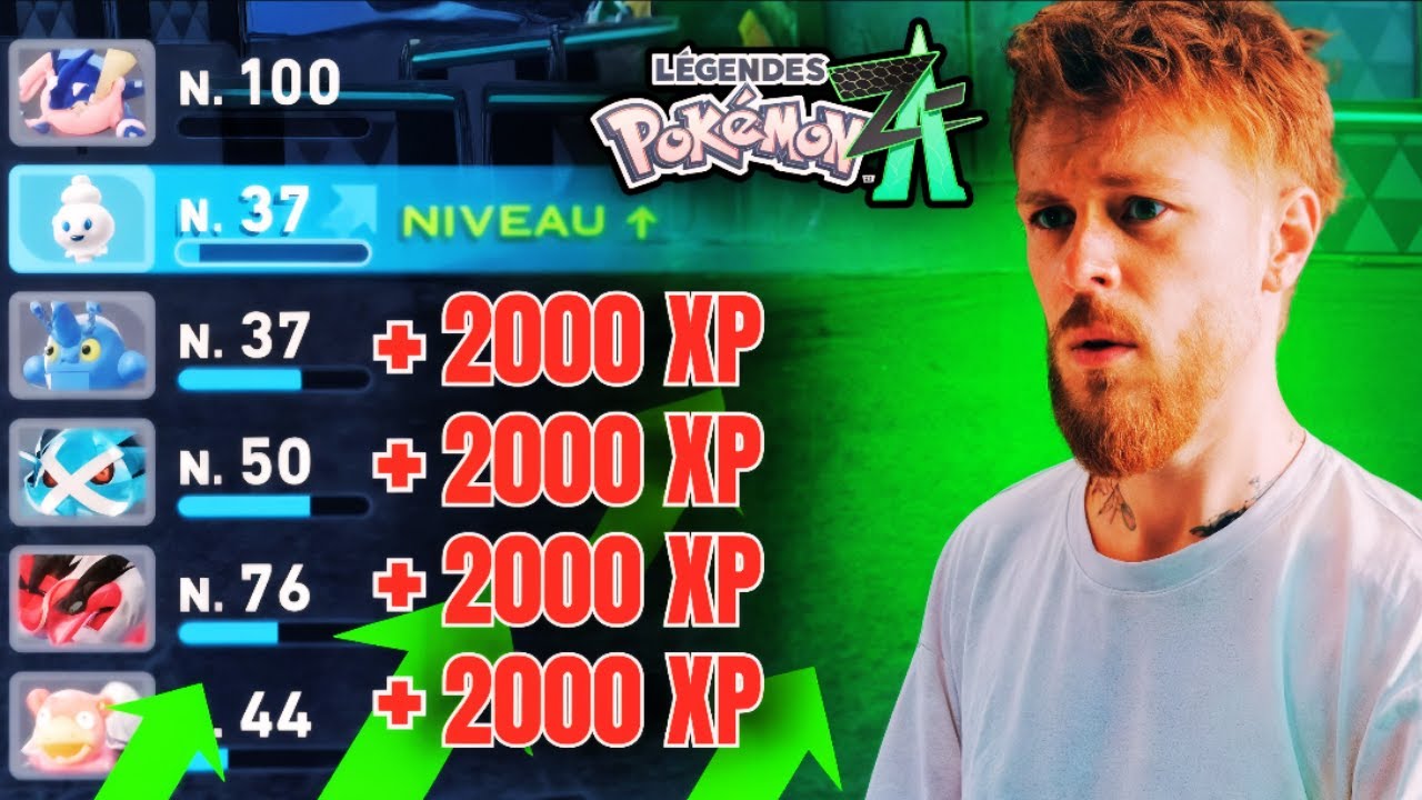 Comment gagner de l'XP super vite dans Pokémon Legends ZA !