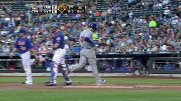 CHC@NYM: Barney singles home Rizzo in the second