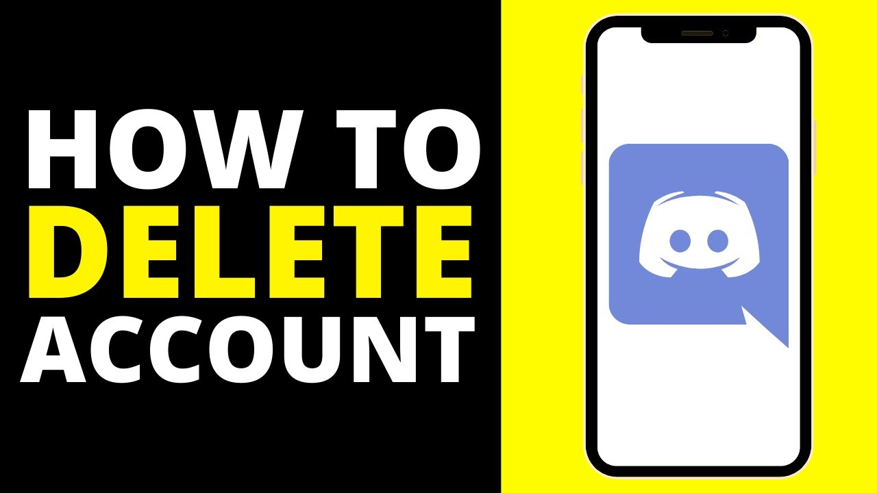 how-to-delete-discord-account-on-phone-android-iphone-youtube