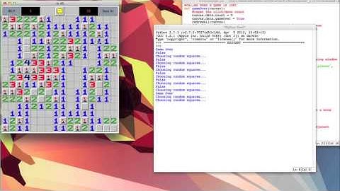 15-112 Term Project: Minesweeper Game and Solver