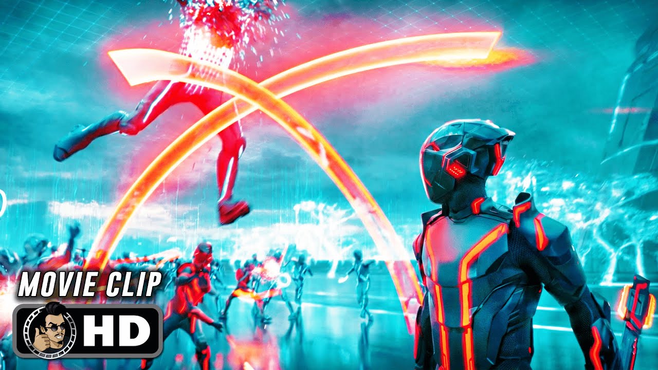 The Battle Of Programs Scene | TRON: ARES (2025) Movie CLIP HD